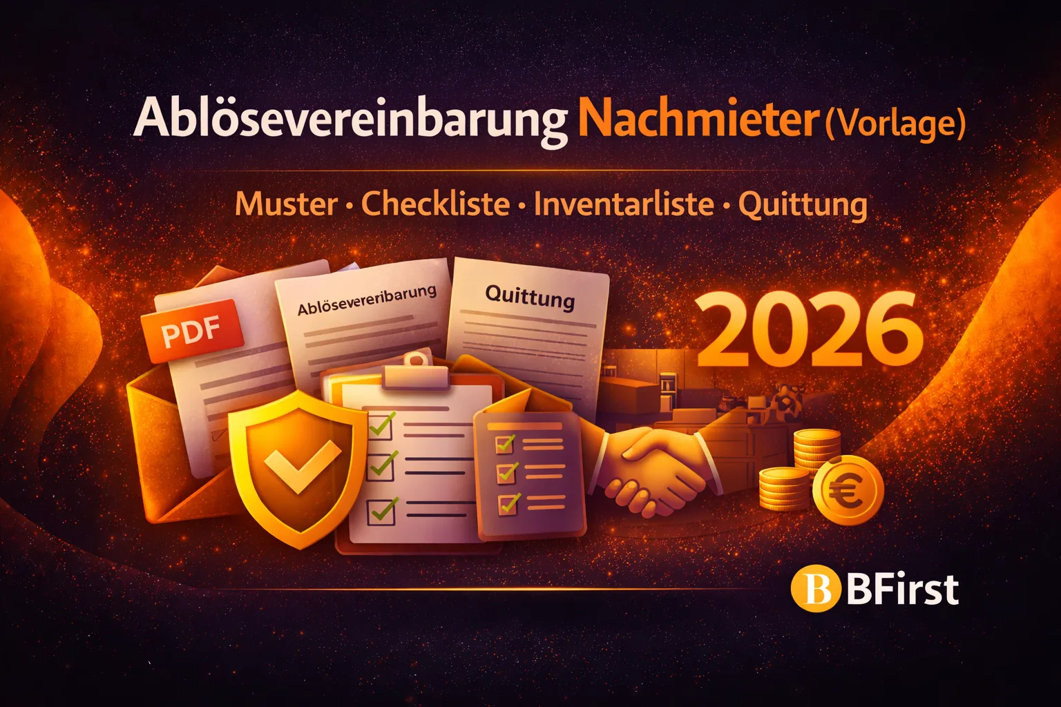 Ablösevereinbarung Nachmieter Vorlage