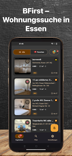 BFirst Essen App Screenshot