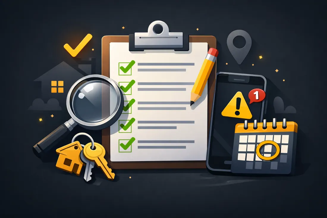 Wohnungsbesichtigung Tipps