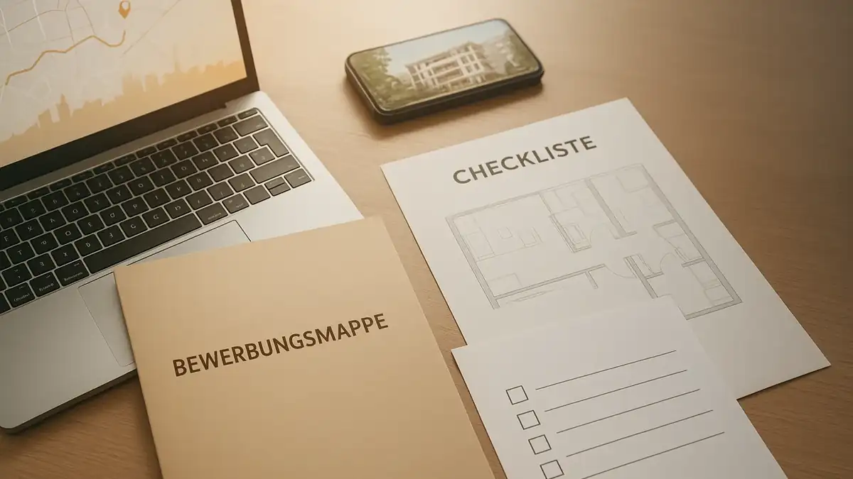 Illustration: „Berlin ist unmöglich“ – stimmt das? Realität, Zahlen, smarter Plan – Bewerbungsmappe (PDF), Dokumente, Checkliste