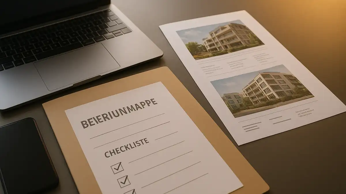 Illustration: Düsseldorf: Copy/Paste‑Nachricht, die Vermieter wirklich lesen (mit Beispiel) – Bewerbungsmappe (PDF), Dokumente, Checkliste