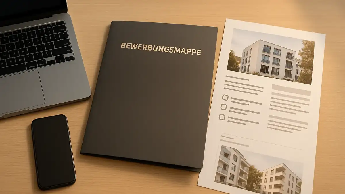 Illustration: Hamburg: Die perfekte Nachricht an Vermieter — Copy/Paste, die Antworten auslöst – Bewerbungsmappe (PDF), Dokumente, Checkliste