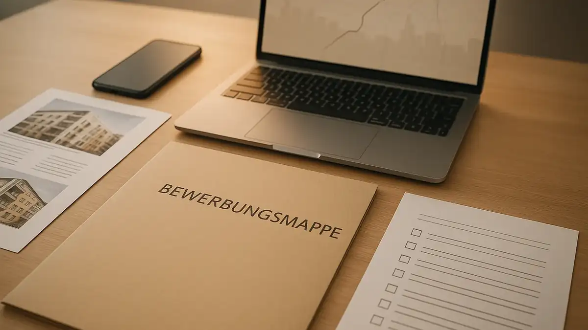 Illustration: Neubau vs. Altbau in Berlin: Vorteile, Nachteile und typische Fallen bei der Bewerbung – Bewerbungsmappe (PDF), Dokumente, Checkliste