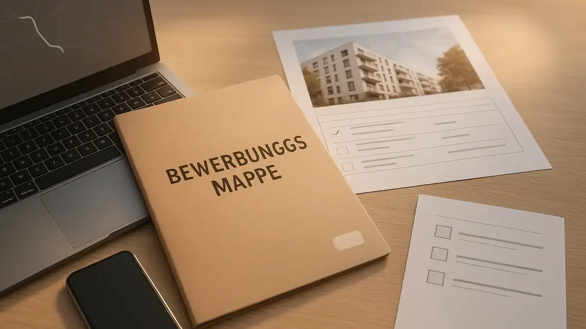 Illustration: Pankow entdecken: Zwischen Szene und Ruhe – Mietniveau & Chancen für Wohnungssuchende – Bewerbungsmappe (PDF), Dokumente, Checkliste