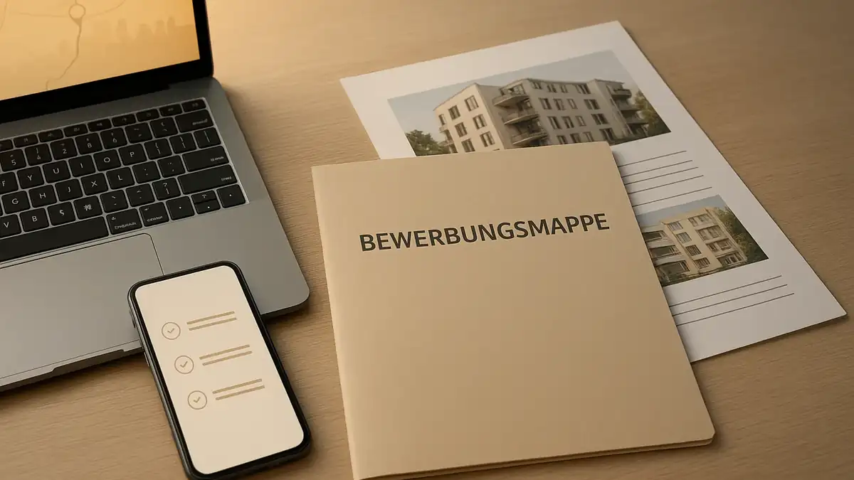 Illustration: Sofort bereit: Bewerbungsvorlagen, PDFs & Drive‑Ordner in 30 Minuten – Bewerbungsmappe (PDF), Dokumente, Checkliste