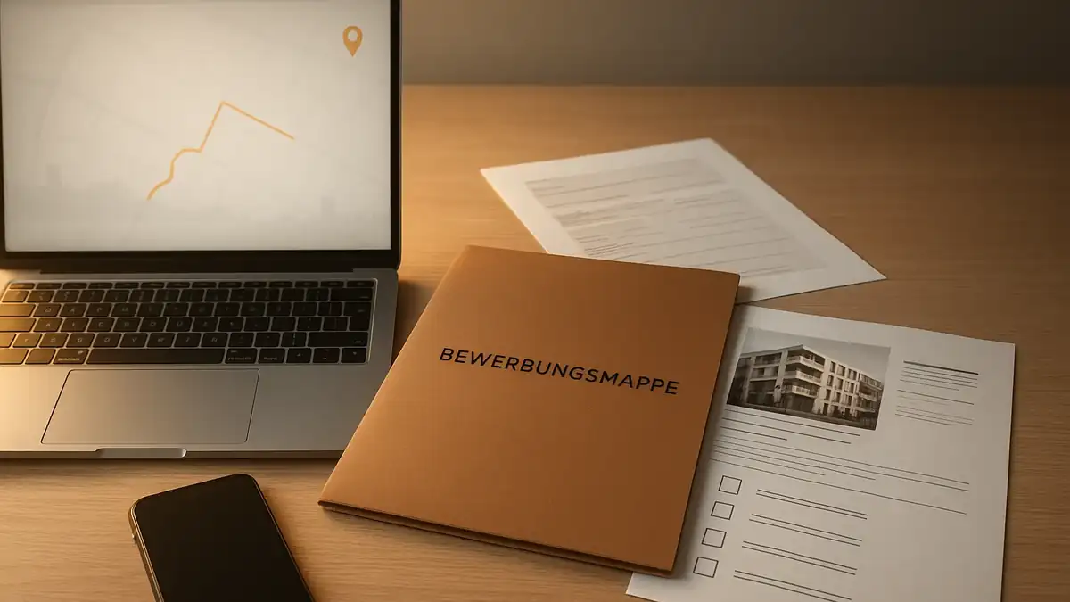 Illustration: Warum du in München immer zu spät bist: 7 Speed‑Hacks für die ersten 10 Minuten – Bewerbungsmappe (PDF), Dokumente, Checkliste