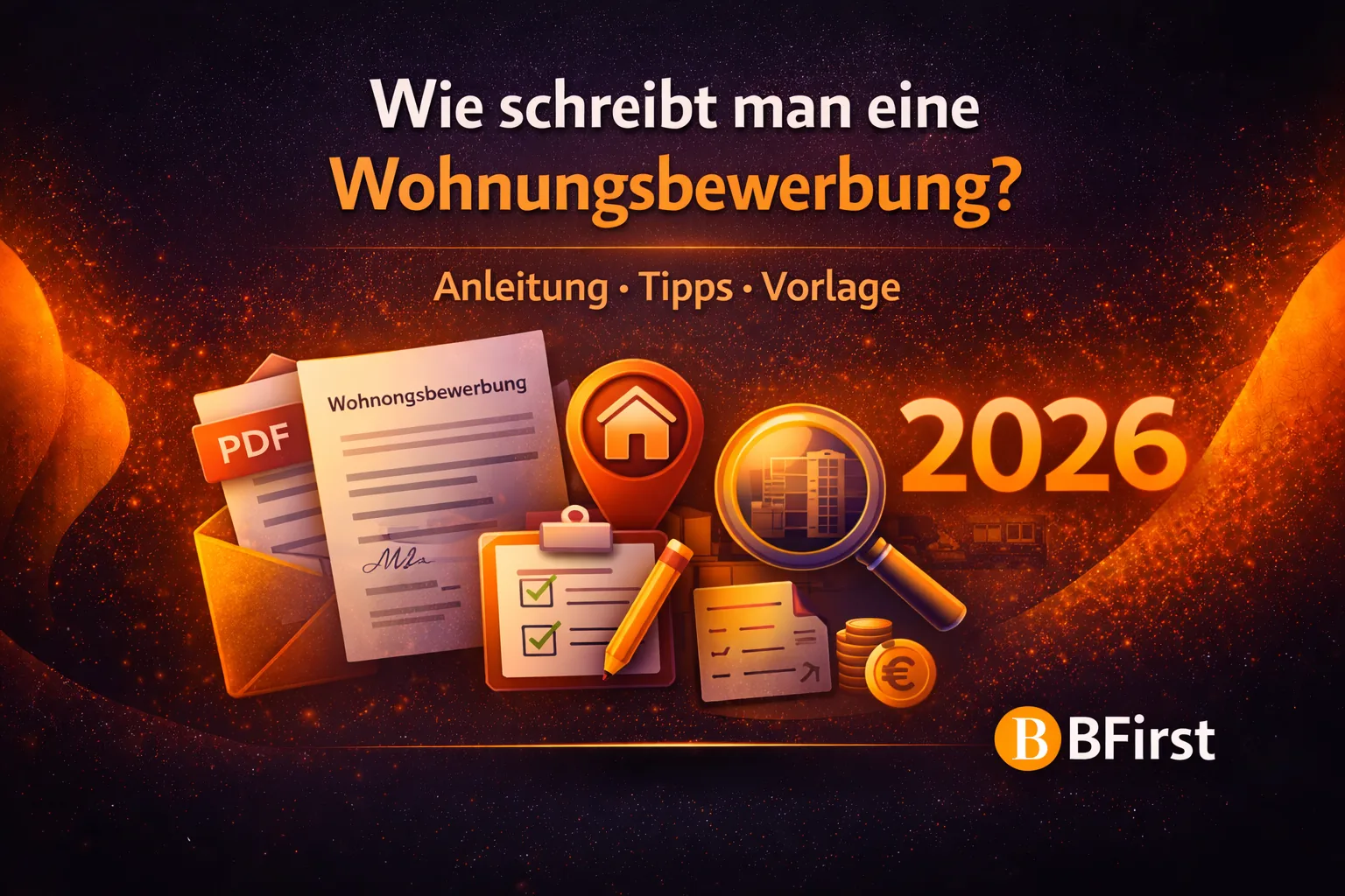 Wohnungsbewerbung schreiben