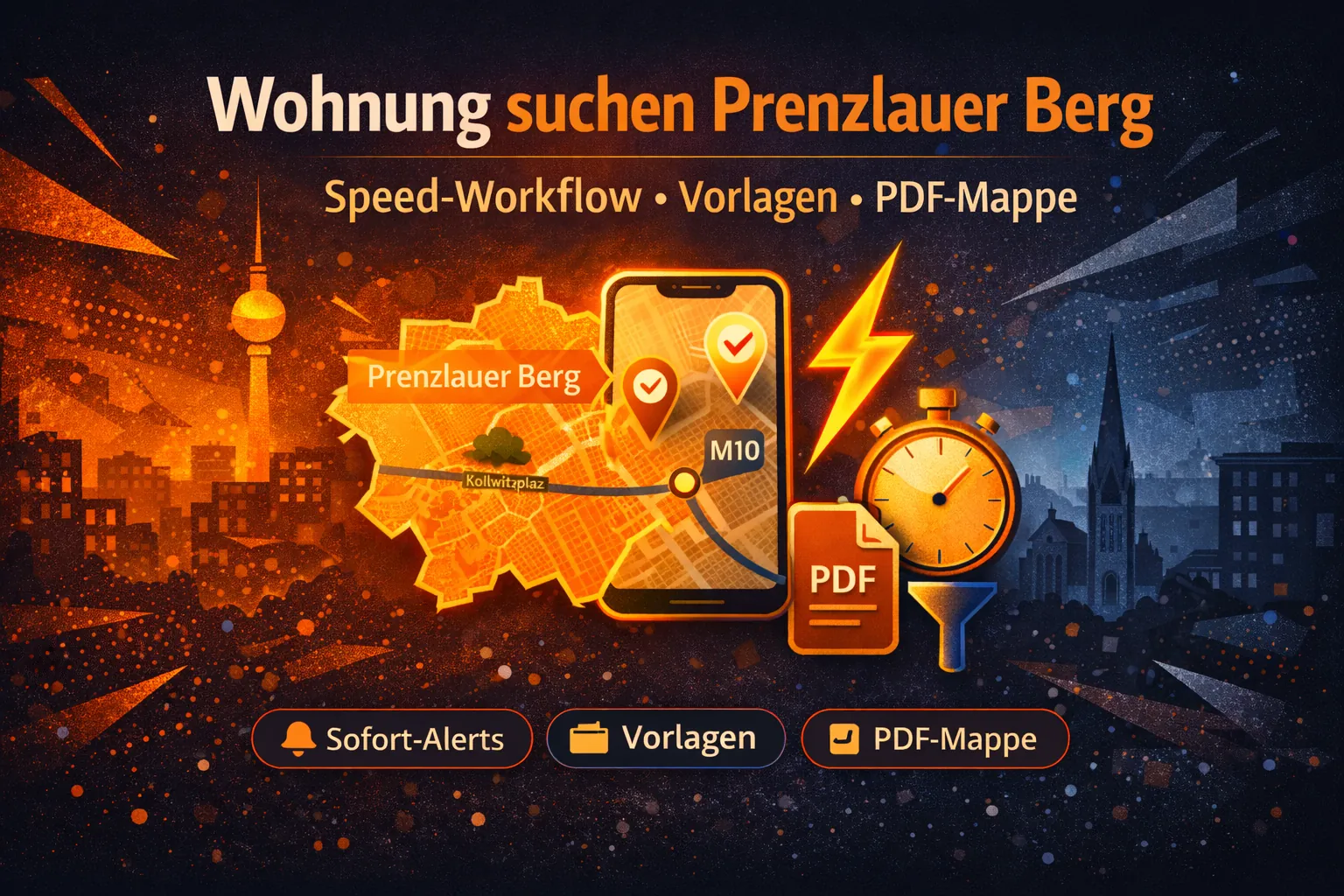 Wohnungssuche Prenzlauer Berg 2026: Tempo, Budget & Bewerbungsmappe