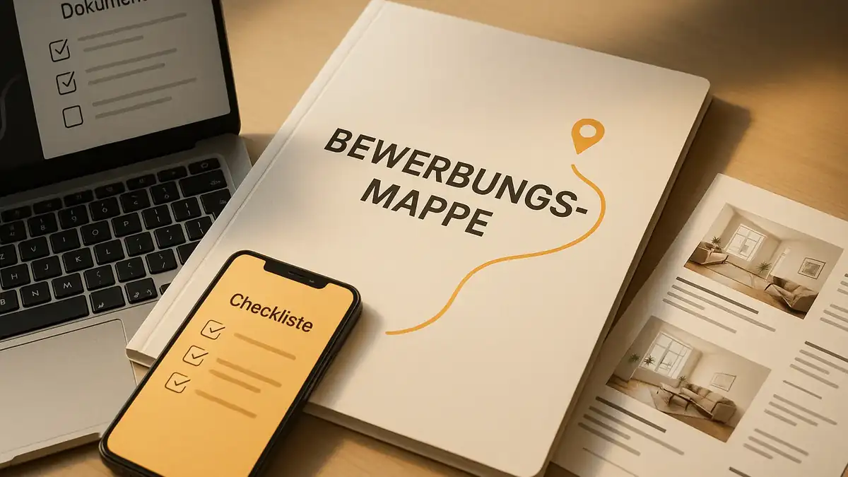 Illustration: Wohnung in Weißensee finden 2026 — Speed‑Workflow, Vorlagen & Checklisten – Bewerbungsmappe (PDF), Dokumente, Checkliste