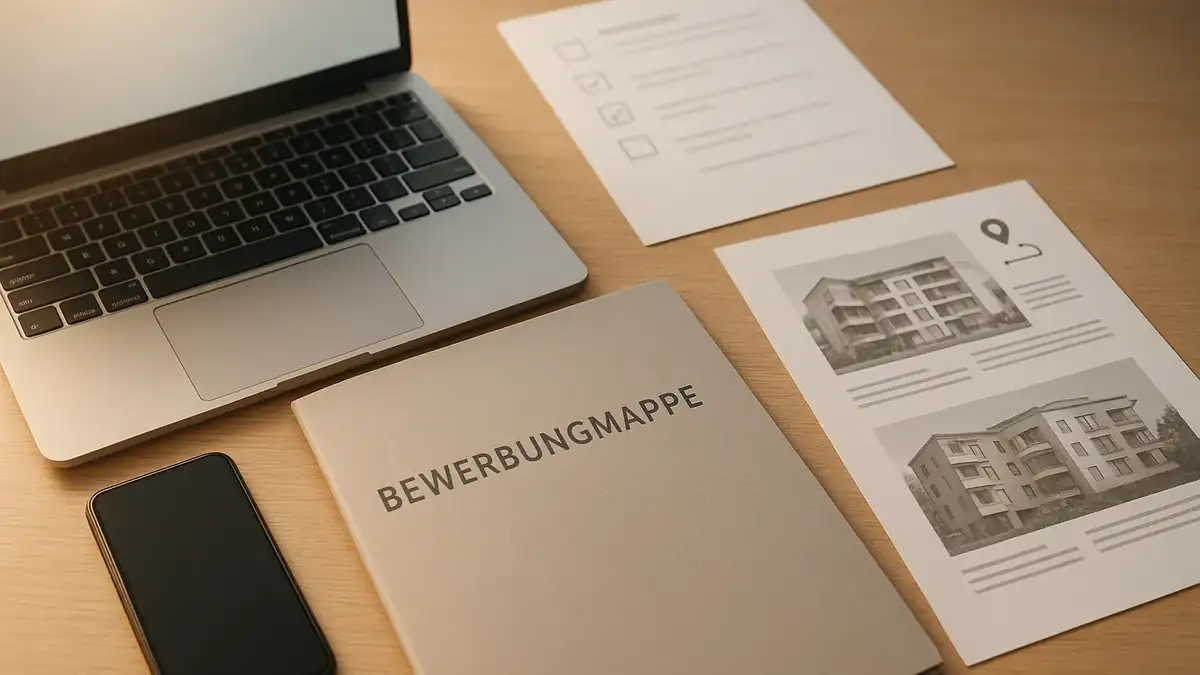 Illustration: Wohnungssuche Berlin im Notfall: Soforthilfe, seriöse Optionen, klare Schritte – Bewerbungsmappe (PDF), Dokumente, Checkliste